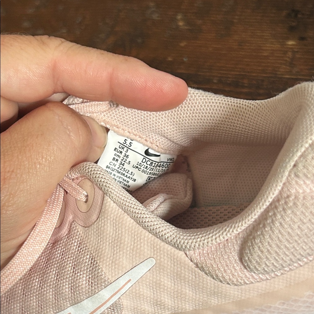 Light pink Nike Kids Sneakers - Picture 6 of 7